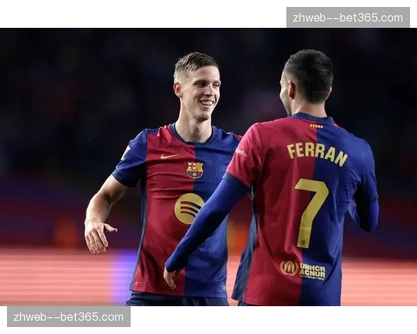贝尔纳尔精准传中助攻奥尔莫，巴萨边路传中质量显著提升